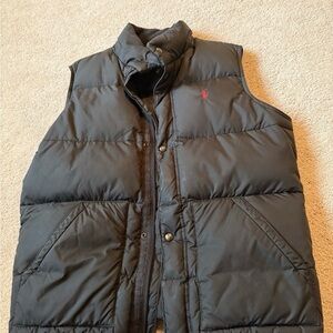 Polo by Ralph Lauren Black Puffer Vest